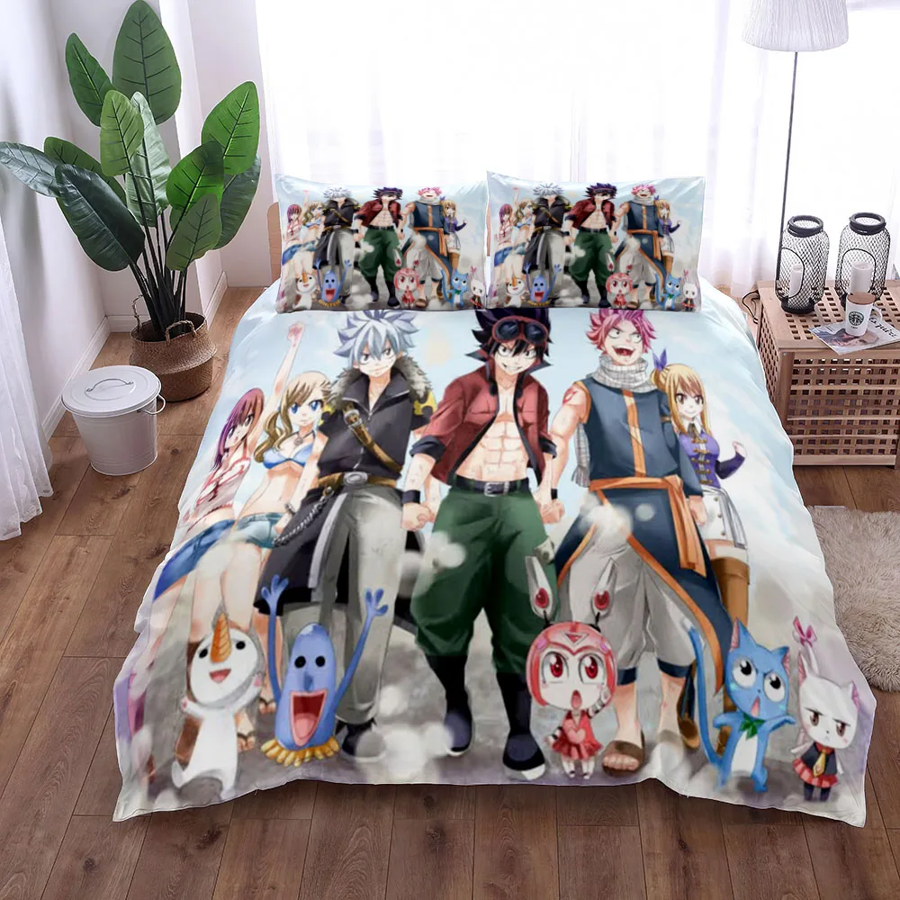 

Edens Zero Anime Duvet Cover Set UK Single Double King US Twin Full Queen Size Anime Bed Linen Set