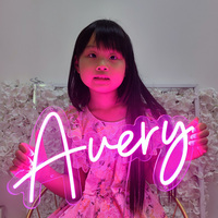 Custom Neon Led Sign Customized Kids Name USB Neon for Room Bedroom Wall Hanging Decor Birthday Party Personalised Neon Signs