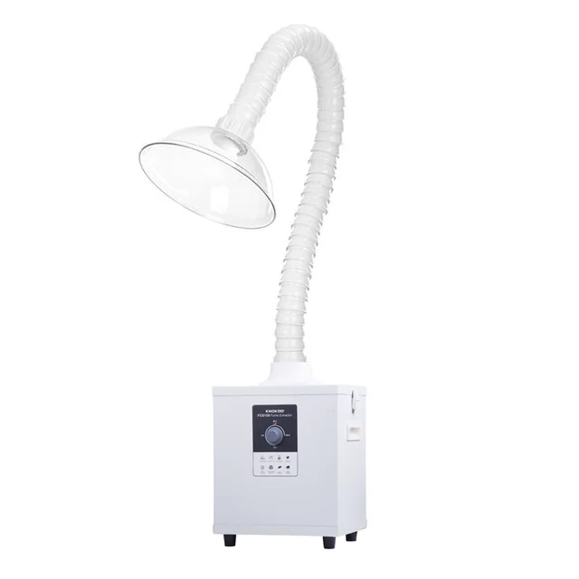 KNOKOO 150W Salon kosmetyczny Co2 laserowy odkurzacz FES150 spawalniczy odkurzacz do salonu fryzjerskiego, odkurzacz do paznokci, druk 3D