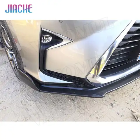 렉서스 RX300 RX450H 2016-2020 프론트 범퍼 립 스포일러 스플리터 디퓨저 커버 헤드 범퍼 턱 가드 자동차 스타일링