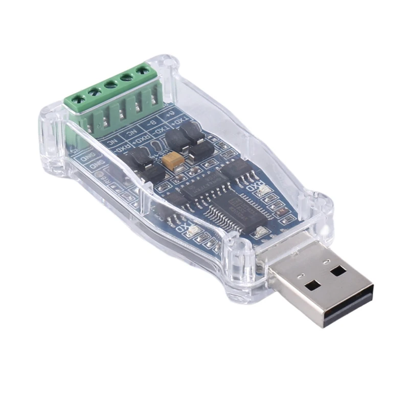 USB To RS485 RS422 Serial Adapter For FTDI Chip 6Pin Terminal Block Converter Support Winxp Win 7 Win8 Win10 Android