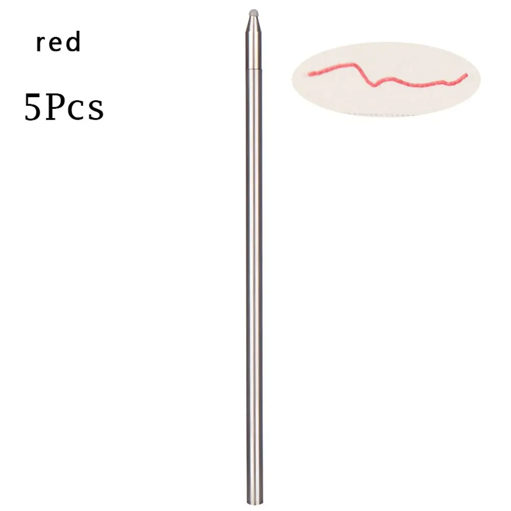 

Stationery Ballpoint Pen Learning Accessories Replacement Replace Refill Black Blue Red Medium Nib Core Diamond Pen Refills