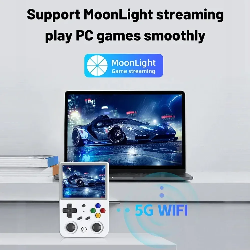 Ondersteuning Drop-Ship RG353V Originele 3.5 INCH Video Game Consoles Android 11 Linux OS HD Simulator Retro Handheld Game consoles