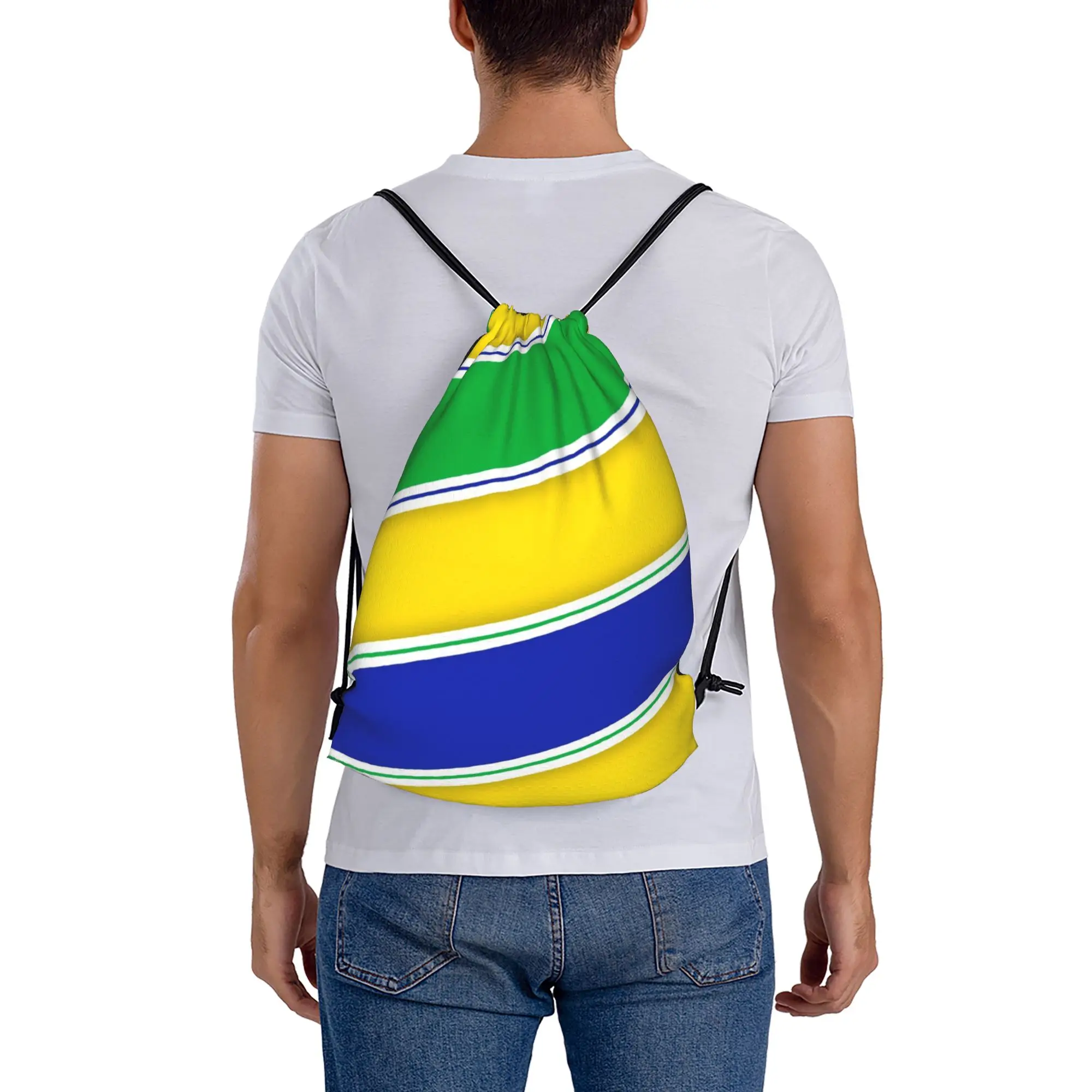Soccer Football Fan Merch 56  Portable Travel Drawstring Backpack Riding Backpack Gym Shoes Drawstring Bags