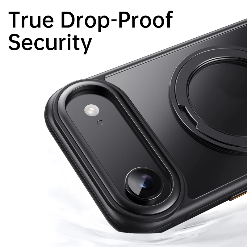 Squeaking Gear 360 Rotação Stand Holder Phone Case para iPhone 17 Air