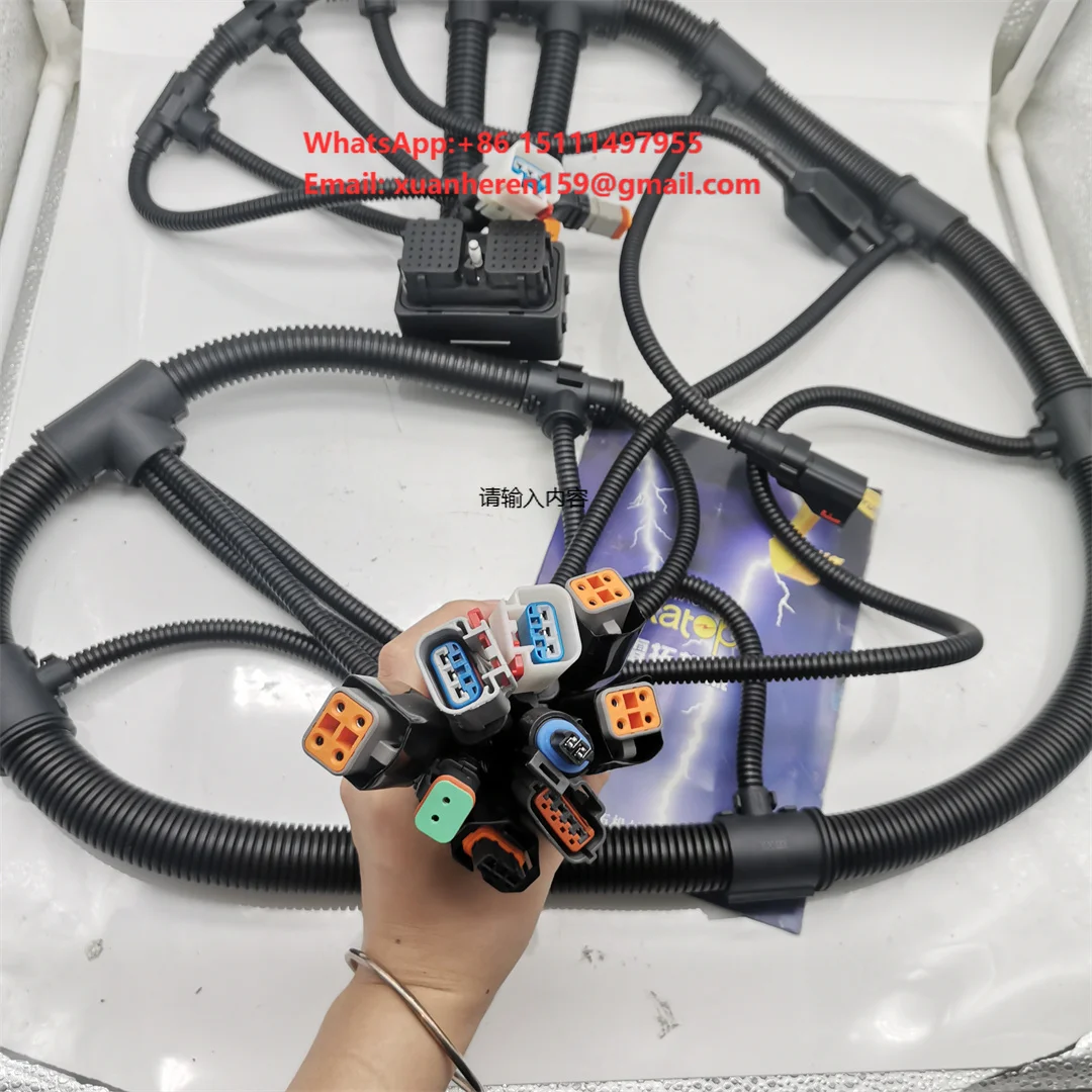 6745-81-9230 6745-81-9250 Engine Wiring Harness for Engine 6D114 Excavator PC300-8 PC350-8