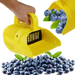 1pc Palmare Portatile Berry Mirtillo Picker Pettine di Plastica Rastrelli Raccolta di Frutta Raccolta Scoop Fattoria Frutteto Raccoglitrice