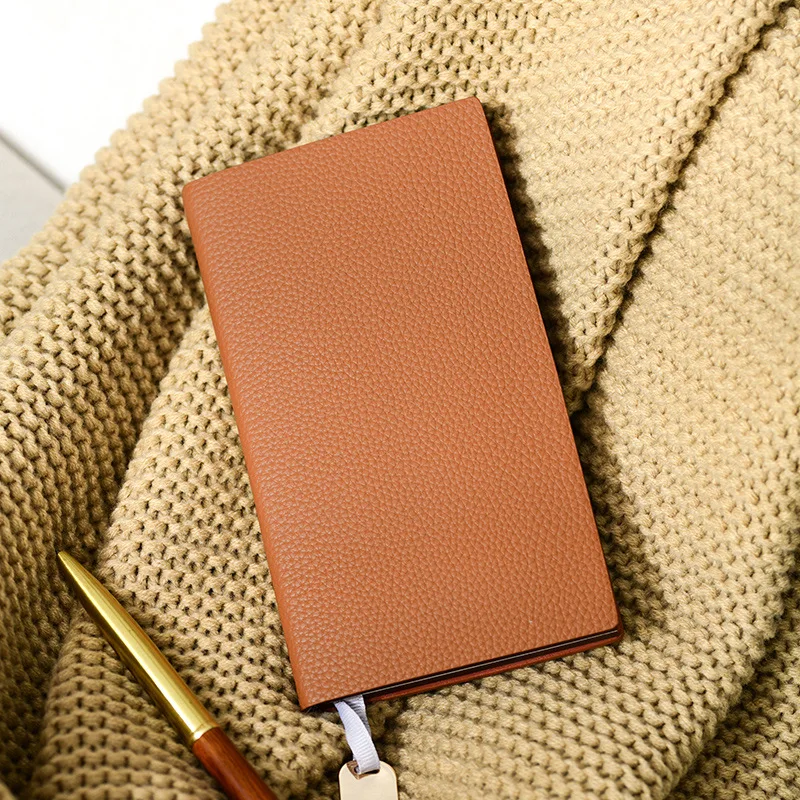 Lychee patterned A6 small notebook for portable office work and business meeting minutes