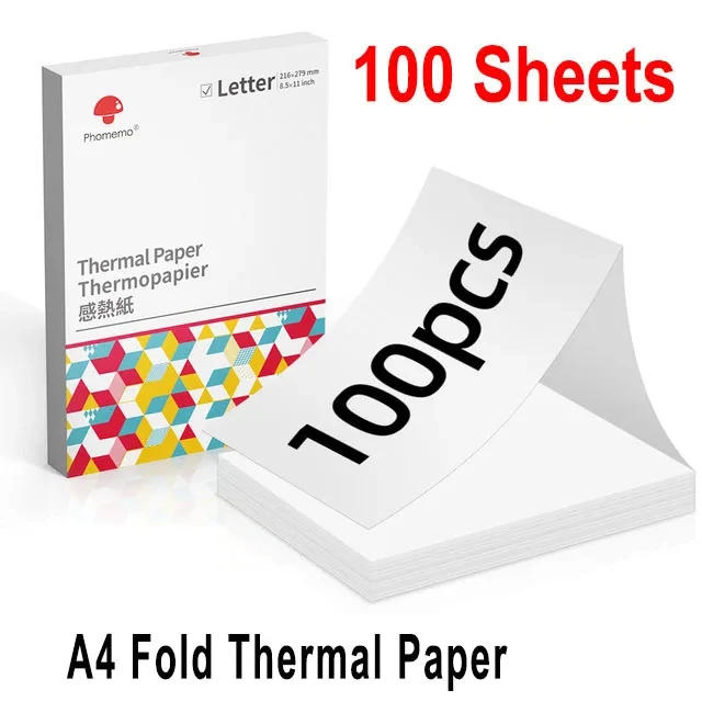 Phomemo a4 Thermopapier 8.5