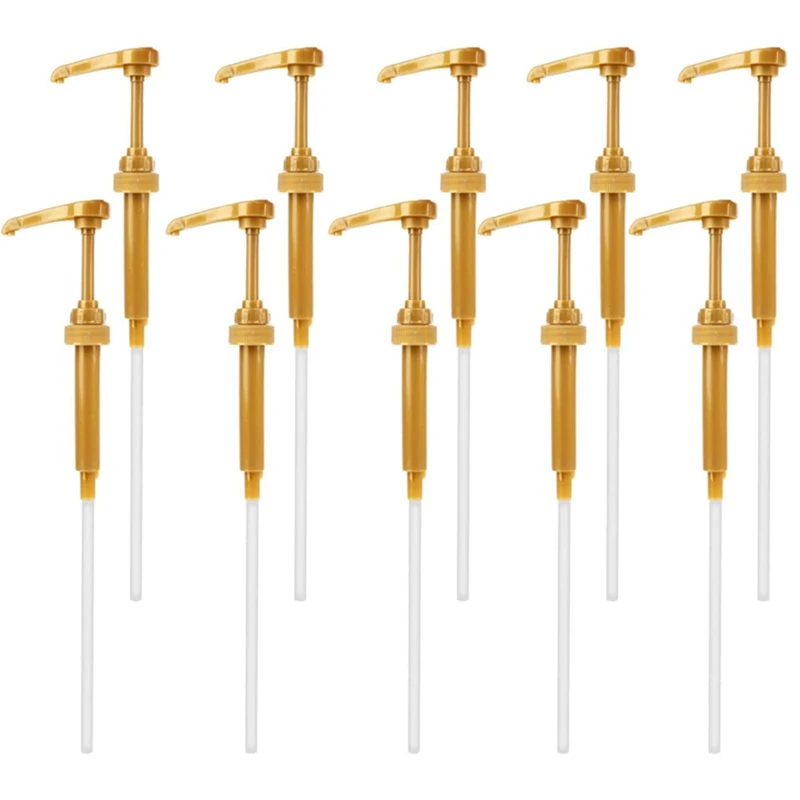 10PCS Coffee Milk Tea Dispenser Syrup Pump Liquid Dispenser For Syrup Dispenser Pump Kitchen Tools