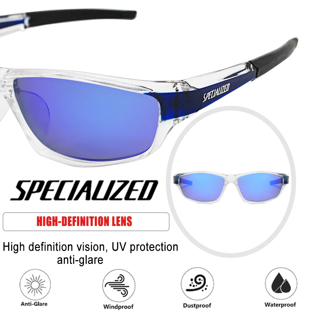 Polarized Cycling Sunglasses Men Women UV400 Wrap Around Bike Eyepieces Outdoor Sport Eye Goggle MTB Runing Fishing Golf,Hiking