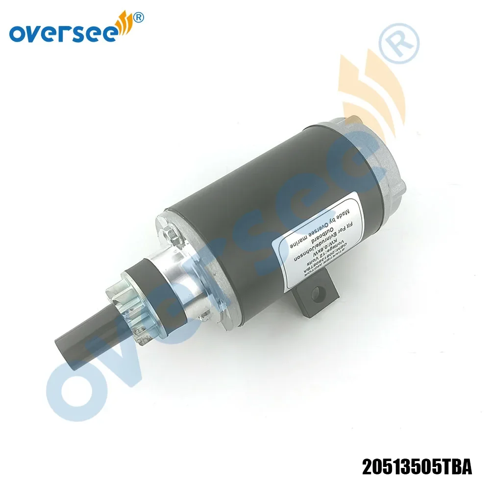 Motor de arranque 20513505TBA para motor de popa Evinrude Johnson 50 60 65 70 75 HP 1062940 1799640 384777 386657