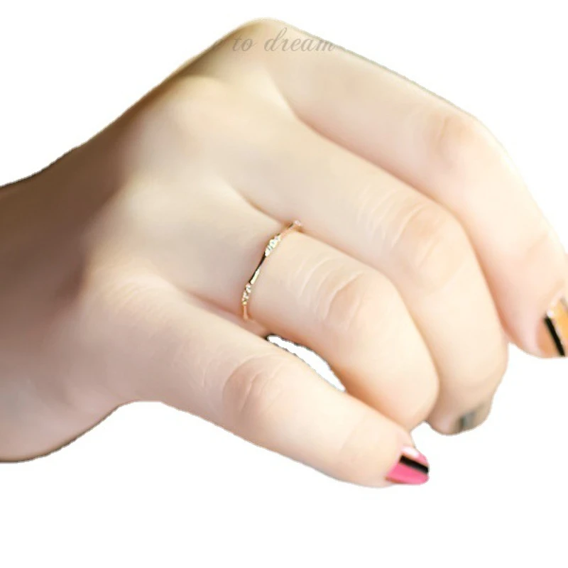 Jewelry Ring 2mm Copper Metal Fashion Anniversary Women Rings 99cents Items The New Listing