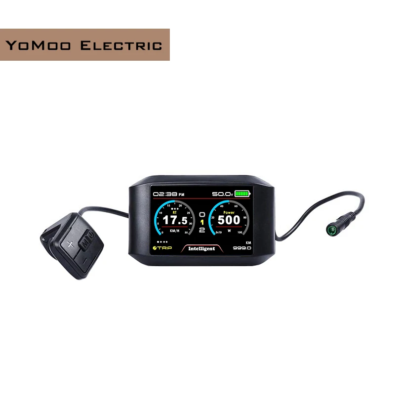 New Electric Bicycle 750C TFT 72v Waterproof Speedometer Display For Sabvoton SVMC-APT Controller