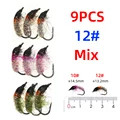 size 12 9pcs mix