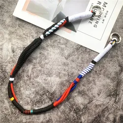 Cell Phone Accessories DIY Colorful Lanyard Handmade Straps for Bags Shoulder Rope Cord to Hang the Mobile Phone Charm Strap