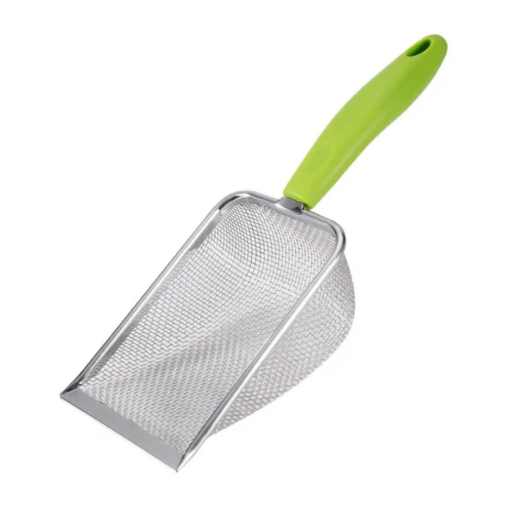 Sturdy Cat Litter Scooper All-In-One Fast Leak Anti-rust Smooth Edge Cat Litter Shovel  Beach Shovel Shovel Sand