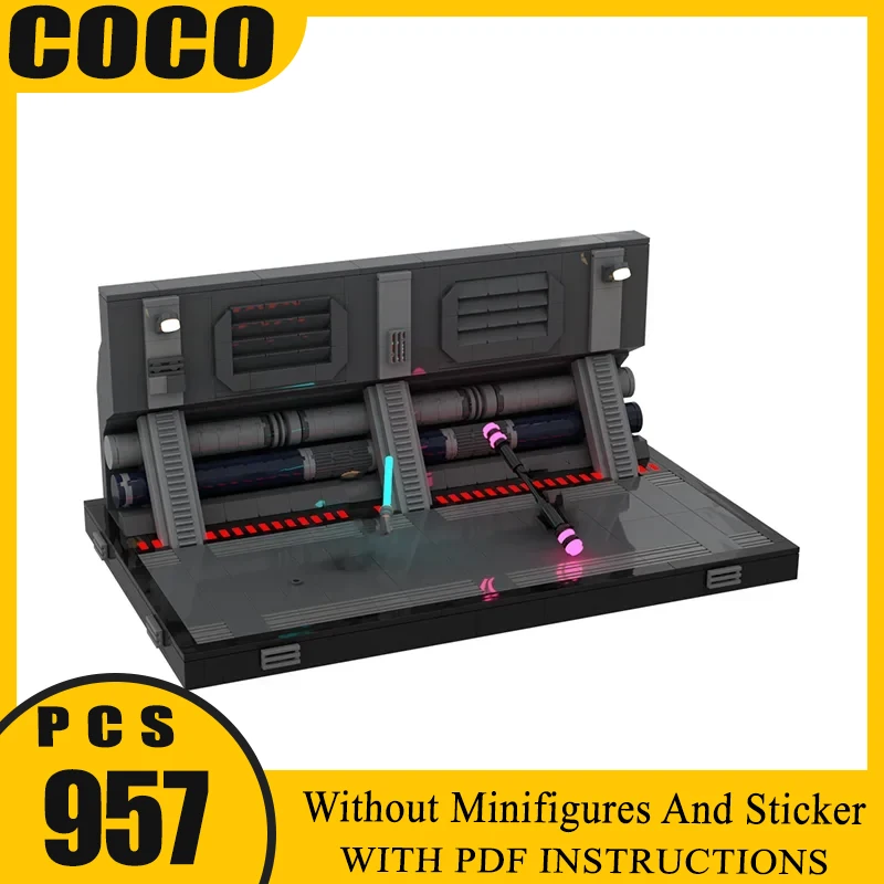 

Модель звездного фильма Moc, строительные кирпичи, солдатские линты, технологические модульные блоки, подарки, рождественские игрушки, наборы «сделай сам», сборка