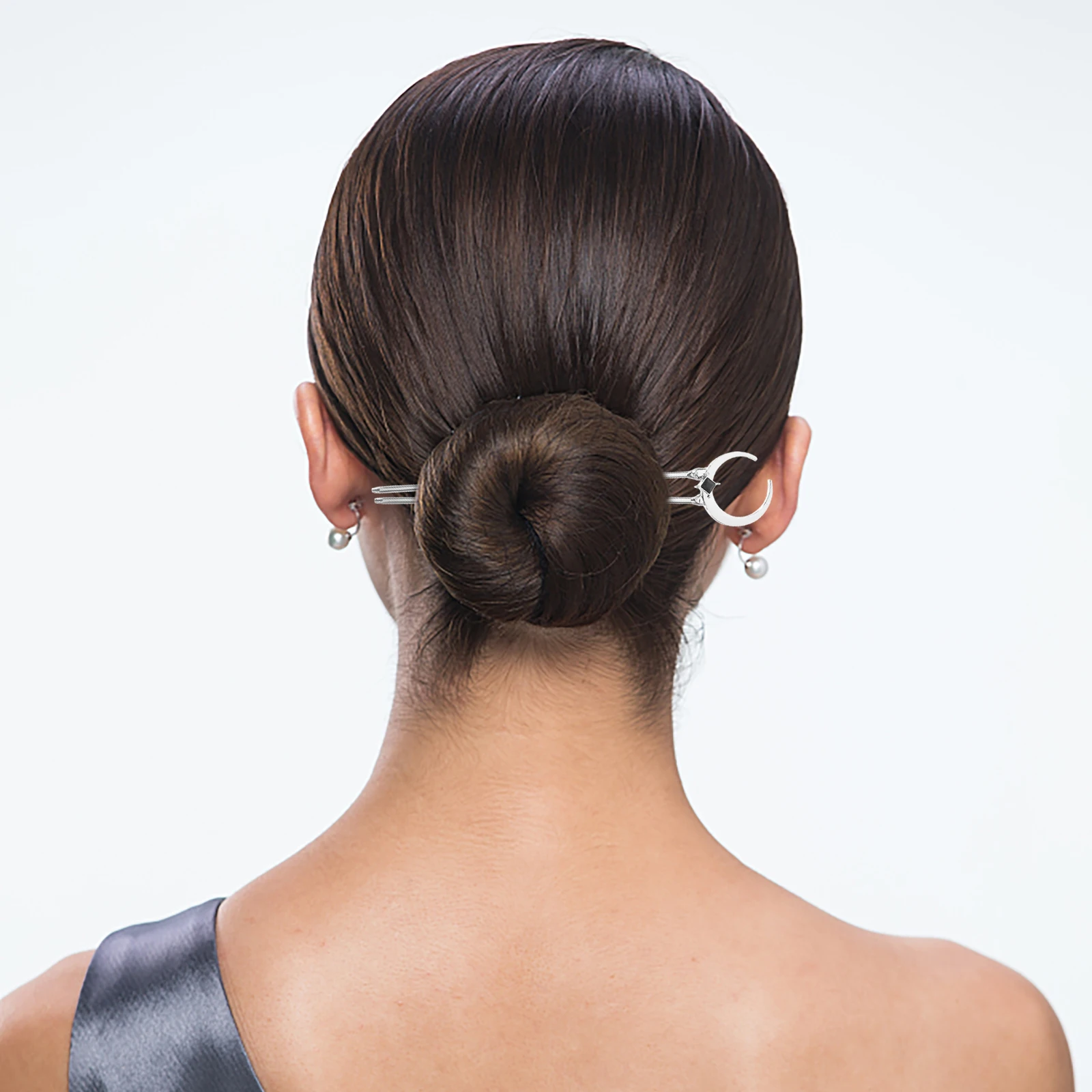

3pcs Metal Chopstick for Women Vintage Hairpin Bun Stick Durable Formal Party Wedding Hair Accessories Hair Sticks Fade