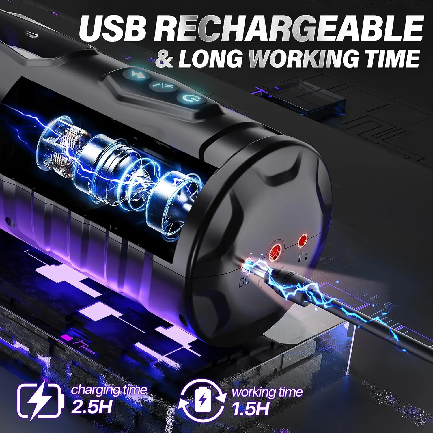 جهاز استمناء كهربائي ألعاب جنسية مهبل للاستمناء تلقائي يهز مص مثير جهاز استمناء للرجال أدوات كس للبالغين #5