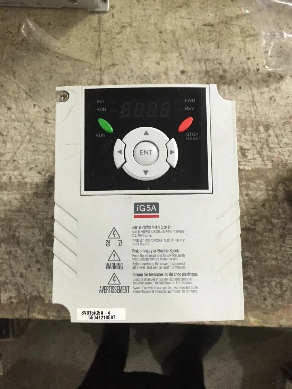 SV015IG5A-4 IG5 1.5KW 380V    inverter  ,   In good working condition, free shipping   a