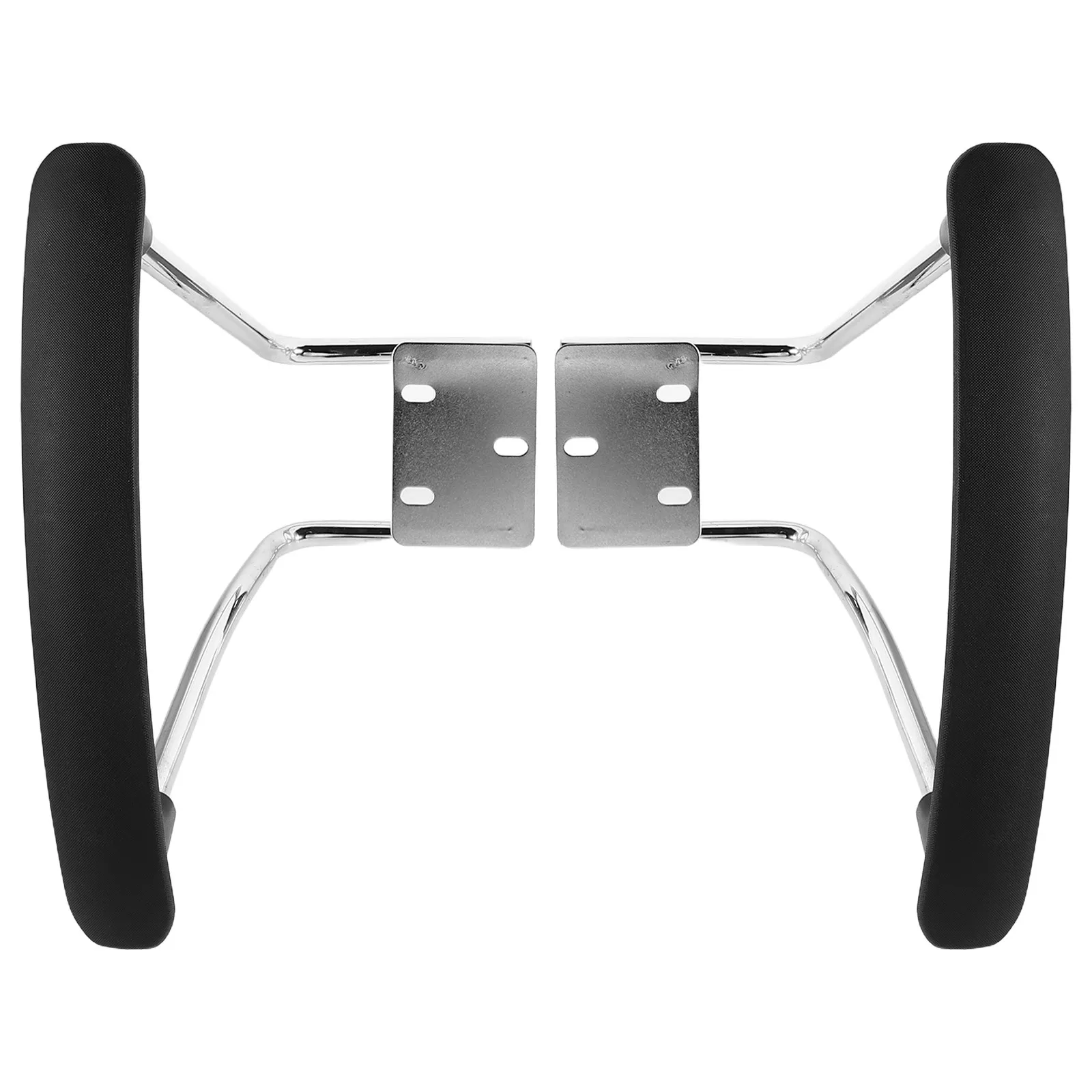 Conjunto de Substituição de Apoios de Braço para Cadeira de Escritório (2 Peças) com Suportes Metálicos – Conforto Ergonômico para Cadeira Gamer e Peç