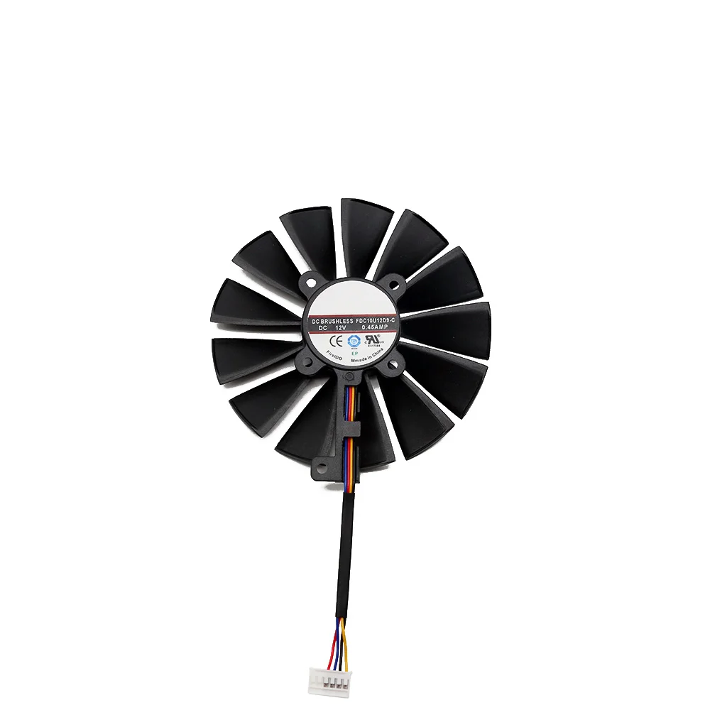 FDC10U12D9-C T129215BH Wentylator GPU GTX1660, ASUS Phoenix GTX 1660 SUPER, 1660TI, 1660, RTX 2060 Phoenix Wentylator chłodzący kartę graficzną — zdjęcie produktu 4