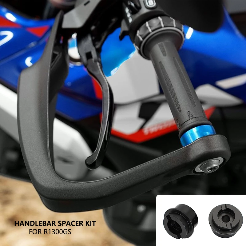 2025 R1300GS Lenker Spacer Kit Für BMW R1300 GS R 1300 GS ADV 2024 Motorrad Griff Bar End Kappe Lenker griffe Stecker Kappen