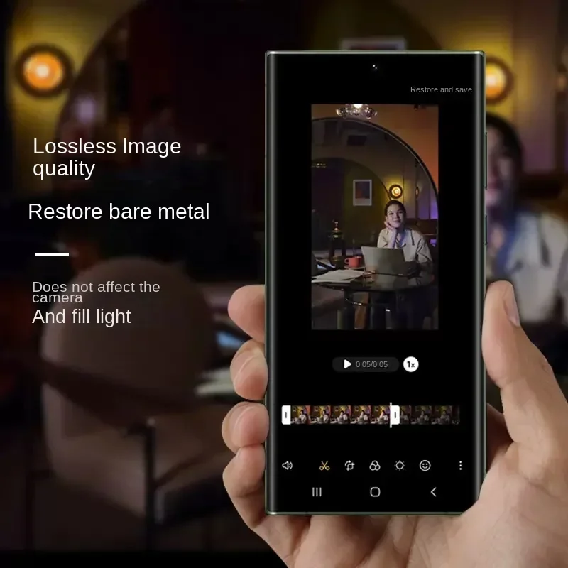 2023 جديد لسامسونج غالاكسي S24 S25 الترا حامي الكاميرا عدسة معدنية حلقة الزجاج المقسى ل غالاكسي S23 الترا S23 + زائد غطاء غطاء