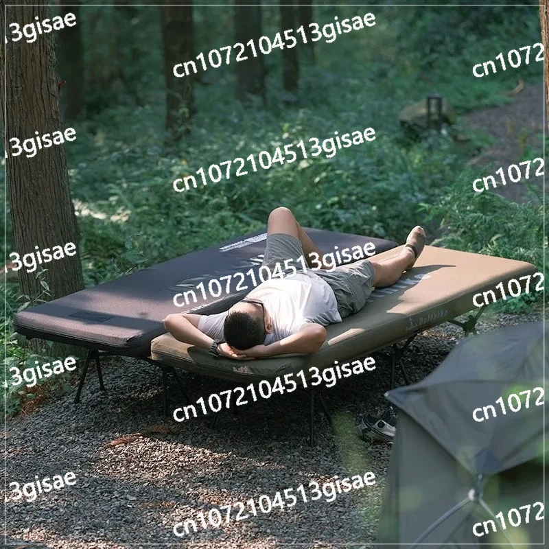 Inflatable Mattress Off Ground DZ Suspended Bed Outdoor Camping Portable Folding Bed High Elasticity Drawing Inflatable Bed 2025 view 2