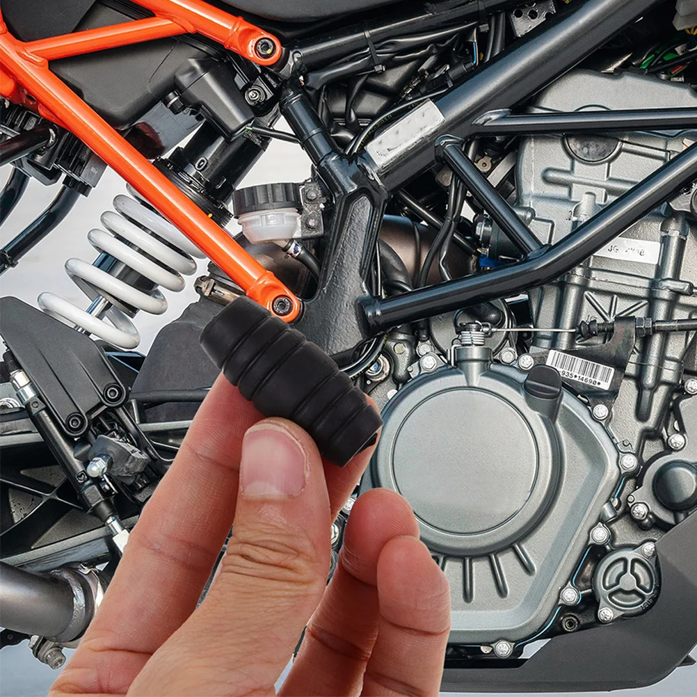 

2 шт., резиновая крышка рукава переключения передач мотоцикла, защита рычага переключения передач, защита для обуви, противоскользящие аксессуары для мотоциклов