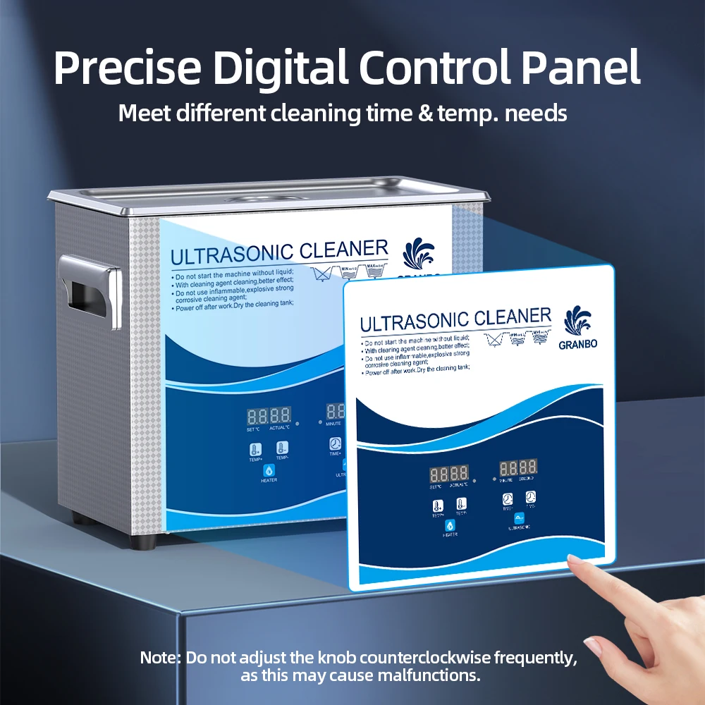

Digital Cleaning Machine Granbo 10L Ultrasonic Cleaner 240W/360W 40Khz High Frequency Heating Washer Degas Degrease Tool
