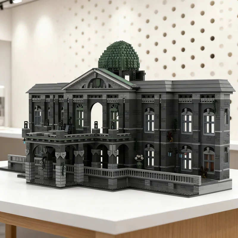 

5400pcs MOC Bloodborne Byrgenwerth Castle Model Building blocks Architecture toys Christmas gifts Education Kids Brick DIY toy