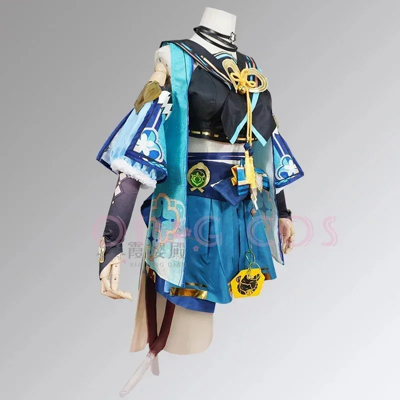 

CyGenshin Impact Kirara Косплей Костюм для взрослых Карнавальная форма Костюмы для Хэллоуина Маскарад Женская игра