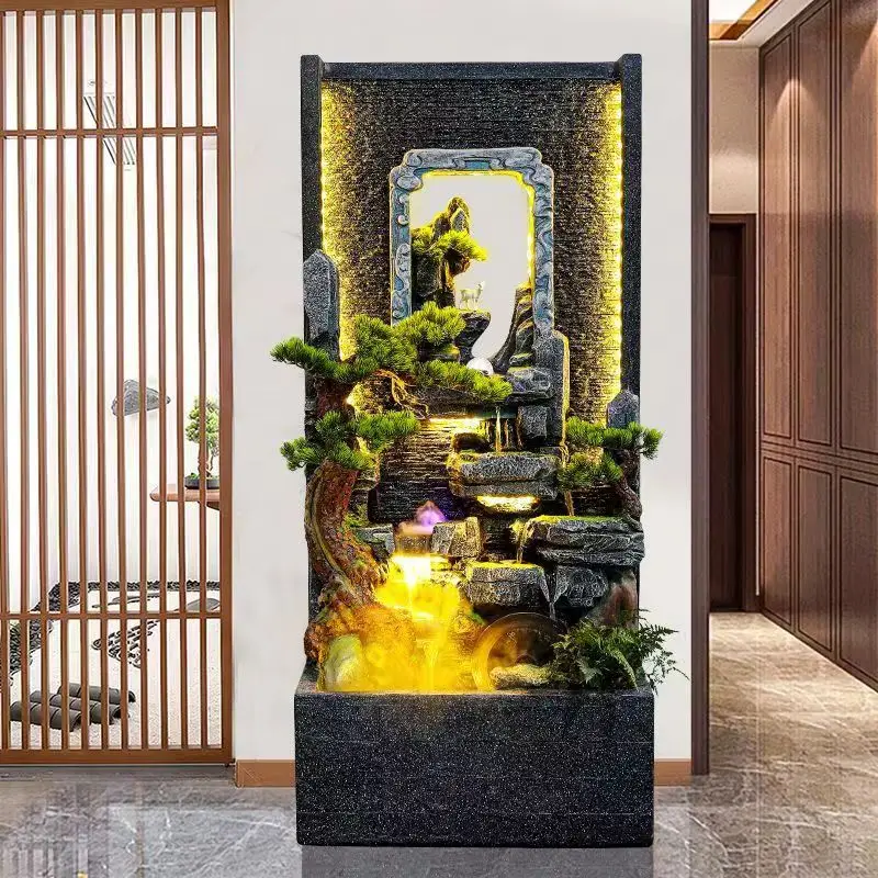

Customization.Hot Selling Home Decor Garden Waterfall Feature Stunning Home Fountain Decoration