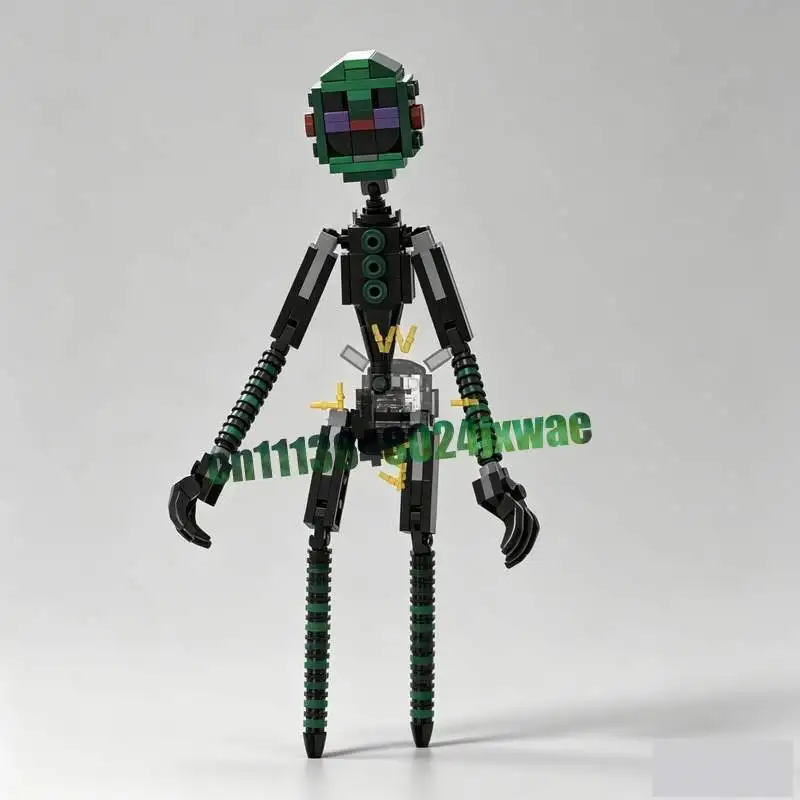 NEW 204 Parts Phantom Puppet MOC Model Custom Puzzle DIY Assembly Building Blocks Character Toy Collection Display Popular Gifts