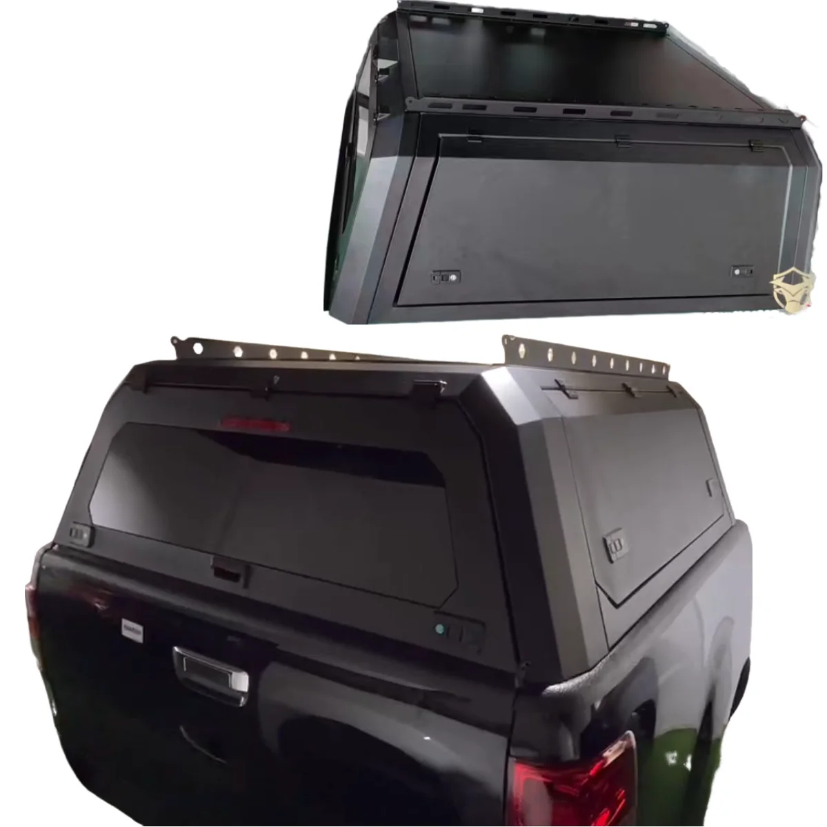 

Pickup truck topper hardtop with Emergency Recovery Board hard top for navara np300 canopy for Ranger Hilux Revo Dmax