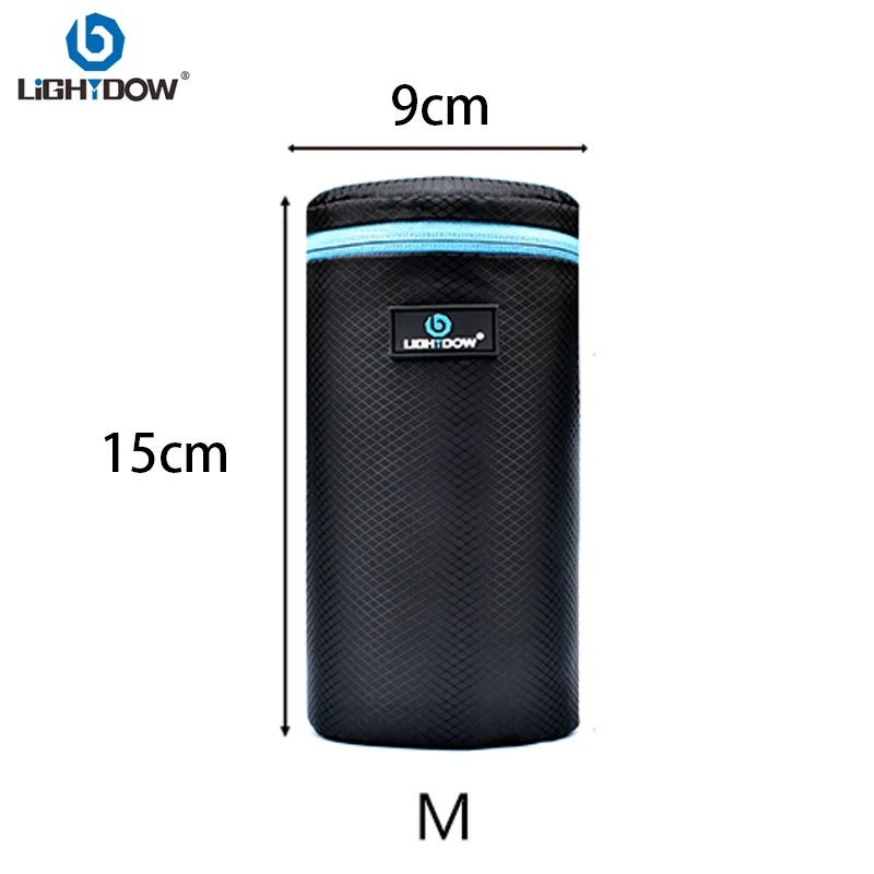 Lightdow Kameraobjektivtasche, Polyester-Tasche, tragbare Tragetasche für Canon, Nikon, Sony, Pentax, Fujifilm, DSLR-Kameraobjektive