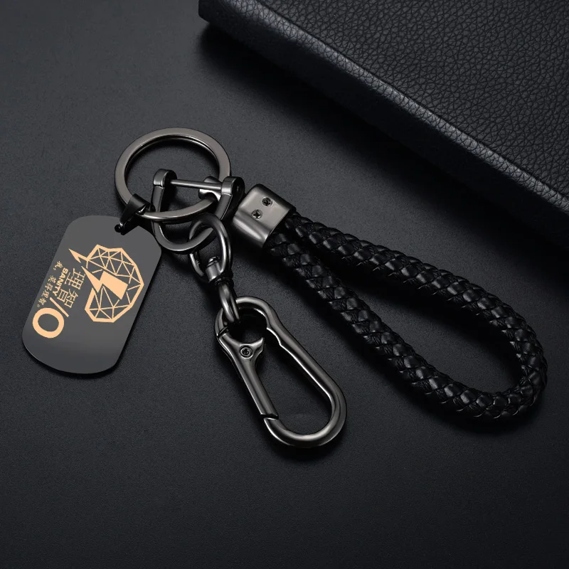 Arknights Keychain Dog Tag Metal Necklace Fashion Engraving Identity Card Souvenir Cosplay Props Fans Gift Customizable Content