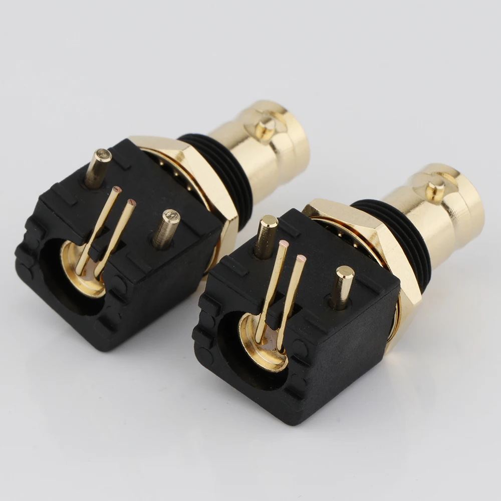 4ชิ้นอุปกรณ์เชื่อมต่ออะแดปเตอร์เชื่อมต่อเครื่องเชื่อมเหล็กสำหรับติดแผงวงจร PCB ช่องเสียบปลั๊กตัวเมียสัญญาณเสียงระบบไฮไฟระดับ HiFi