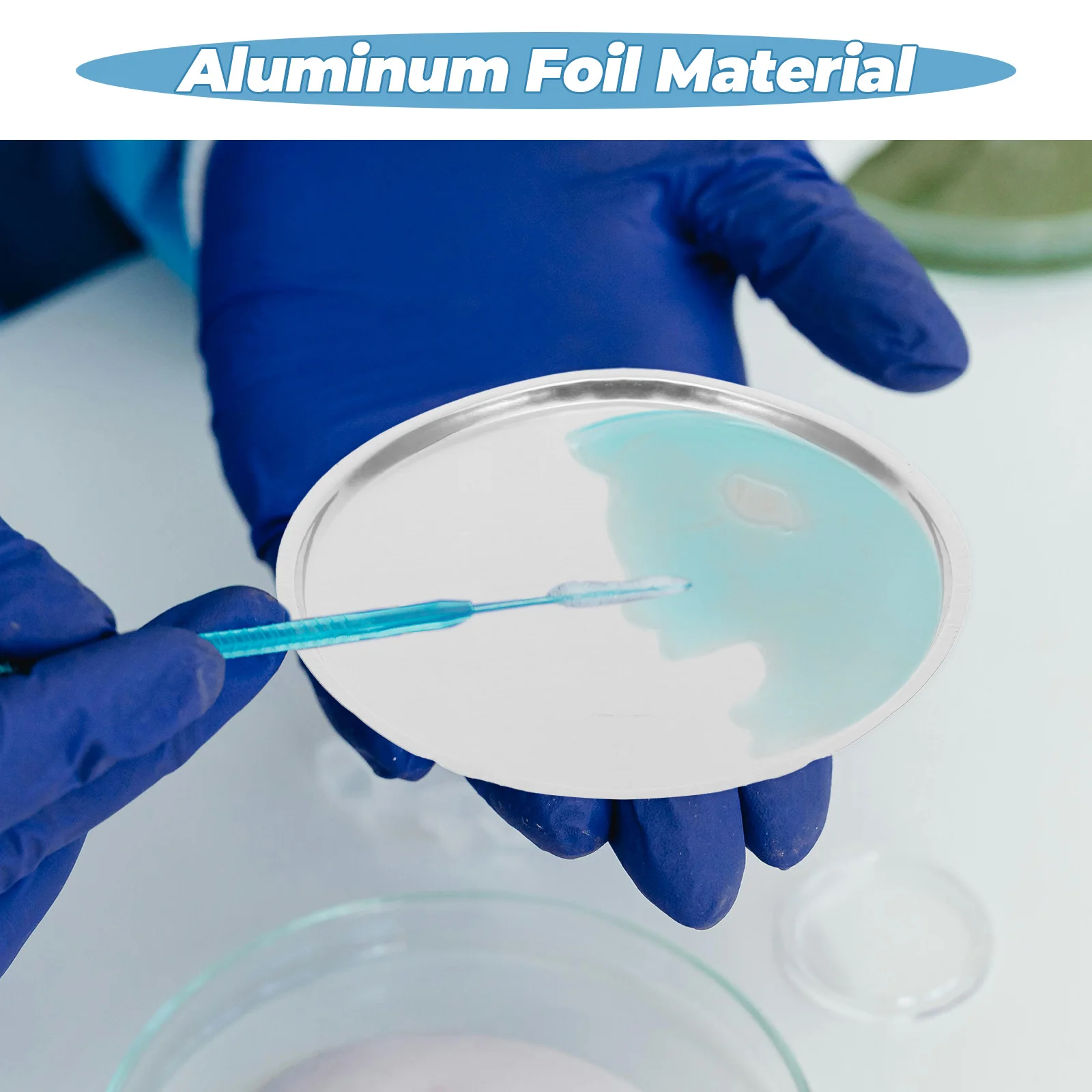 10 قطعة أطباق وزنها مختبر الكيمياء قوارب صواني التخزين قابلة لإعادة الاستخدام قدرة سخية قياس دقيق خلط