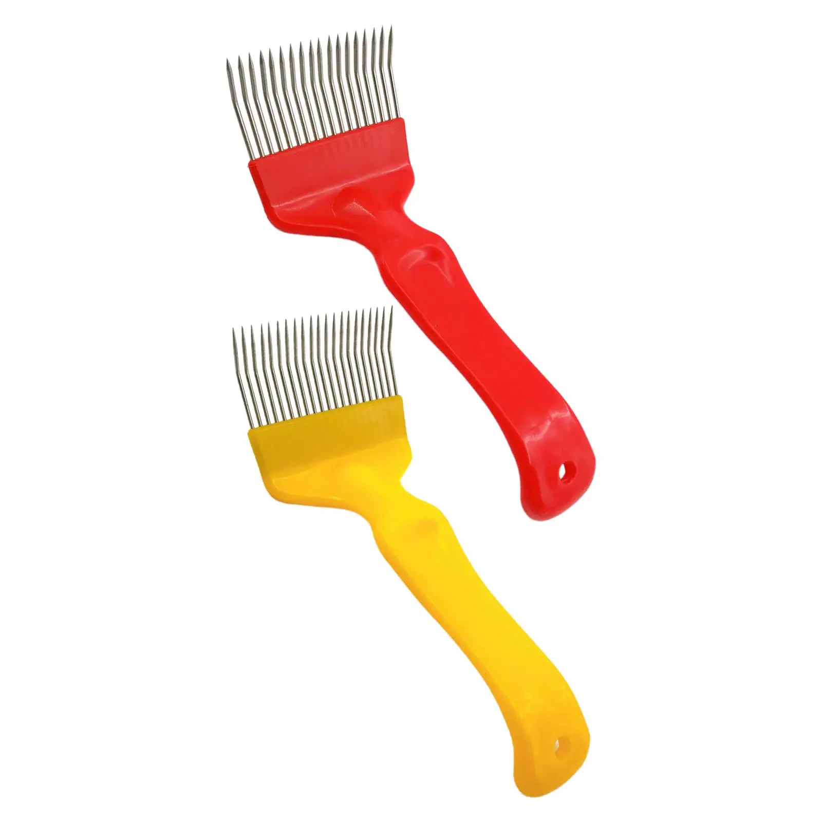 

Расческа для расчесывания зубов из нержавеющей стали, 21-контактная вилка, аксессуары для пчеловодства