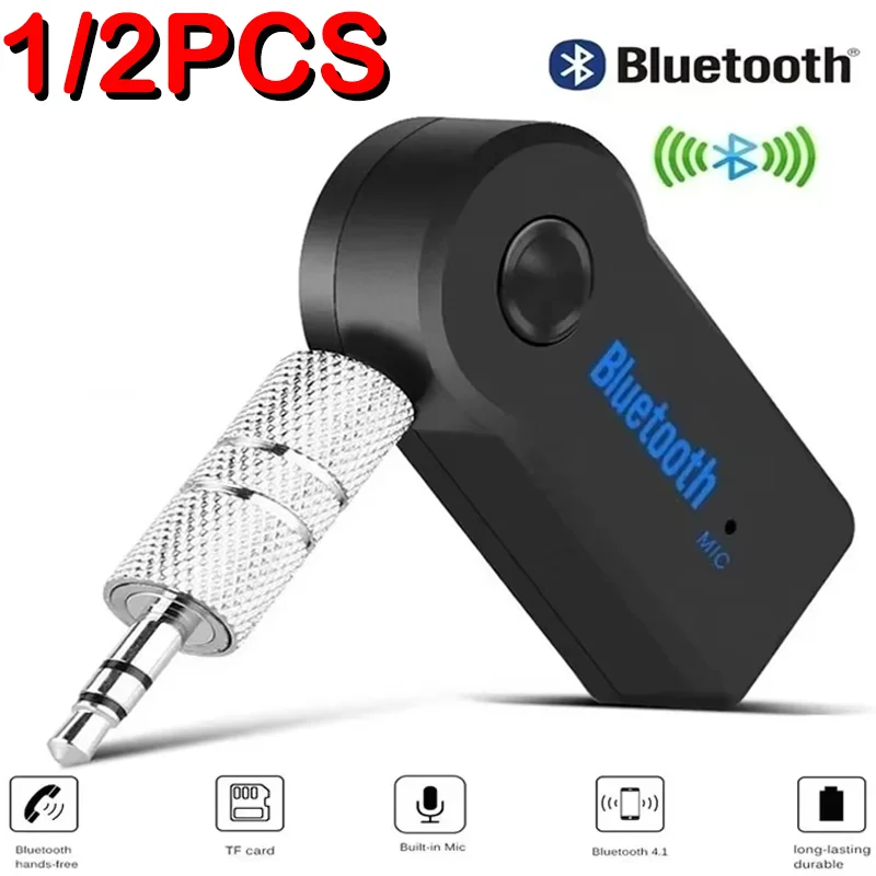 Wireless Bluetooth 5.0 Receiver Transmitter Adapter Multifunctional Cars 3 in 1 USB Audio Receiver Auto Electronics Accessories