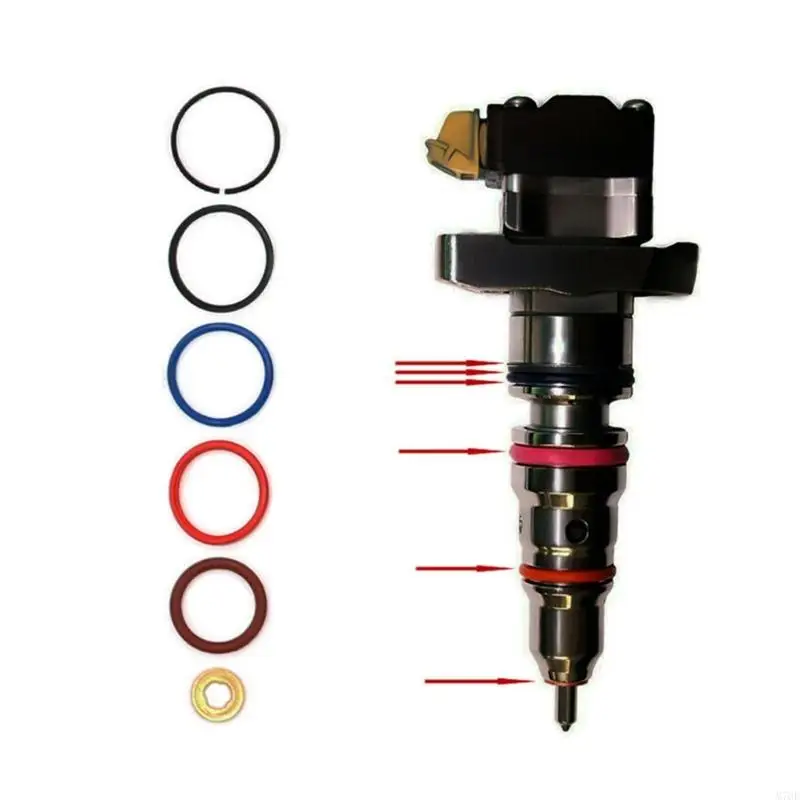 M76E XC3Z9229AB Wartungsdichtungssatz für 7,3-Liter-Motoren, Unterlegscheiben- und Dichtungssortiment für – Detail 9