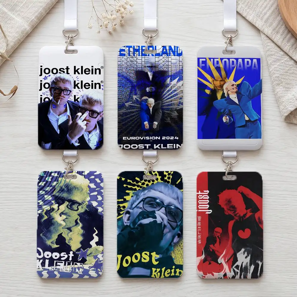 Joost Klein Singer Durable Plastic ID Badge Holder Daily Work Card Pouch