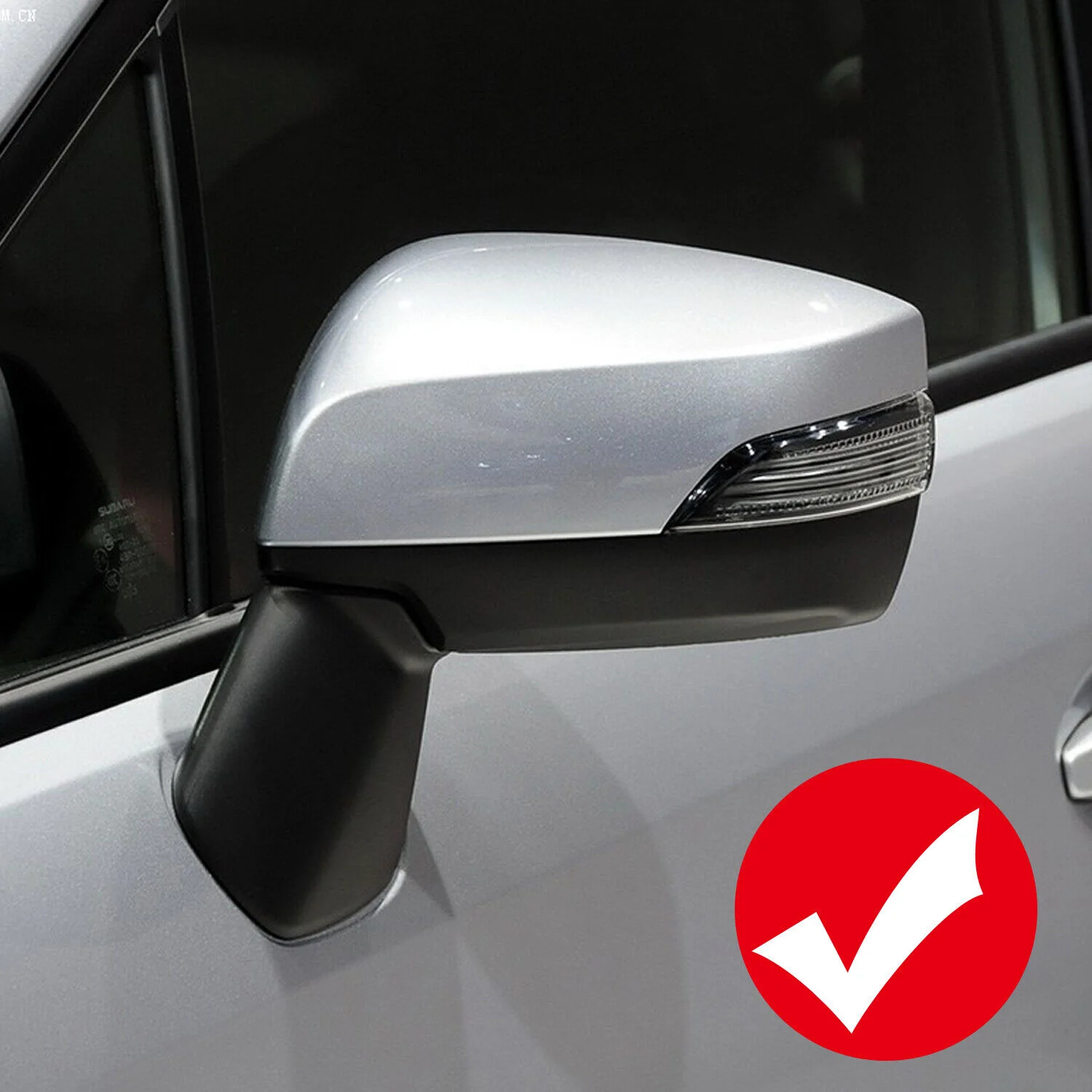 لسوبارو WRX STI 2015-2021 اكسسوارات السيارات الخارجية ديناميكية الجانب الجناح الباب مرآة تتدفق بدوره مصباح إشارة LED 2 قطعة