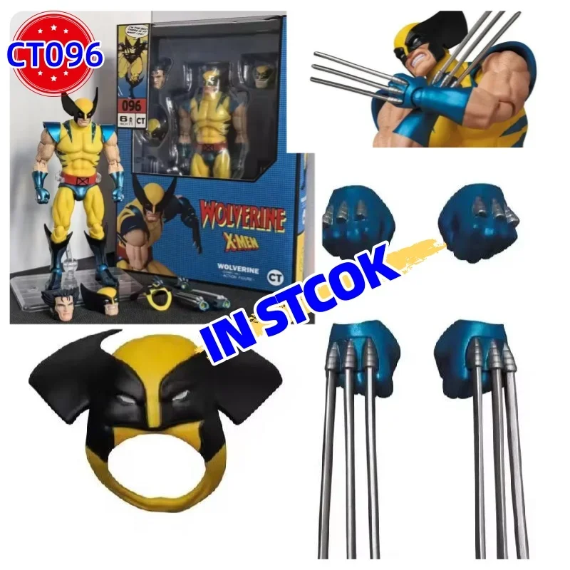 

2026 В наличии Ct Toys MAFEX No 096 Росомаха Фигурка - X-Men Статуя из ПВХ Аниме Фигурка Дедпул Сопутствующая модель игрушки