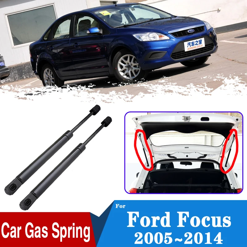 

For Ford Focus 2 MK2 saloon 2005~2014 2010 Car Rear Trunk Tailgate Boot Gas Shock Struts Damper Lift Support Car Accessories