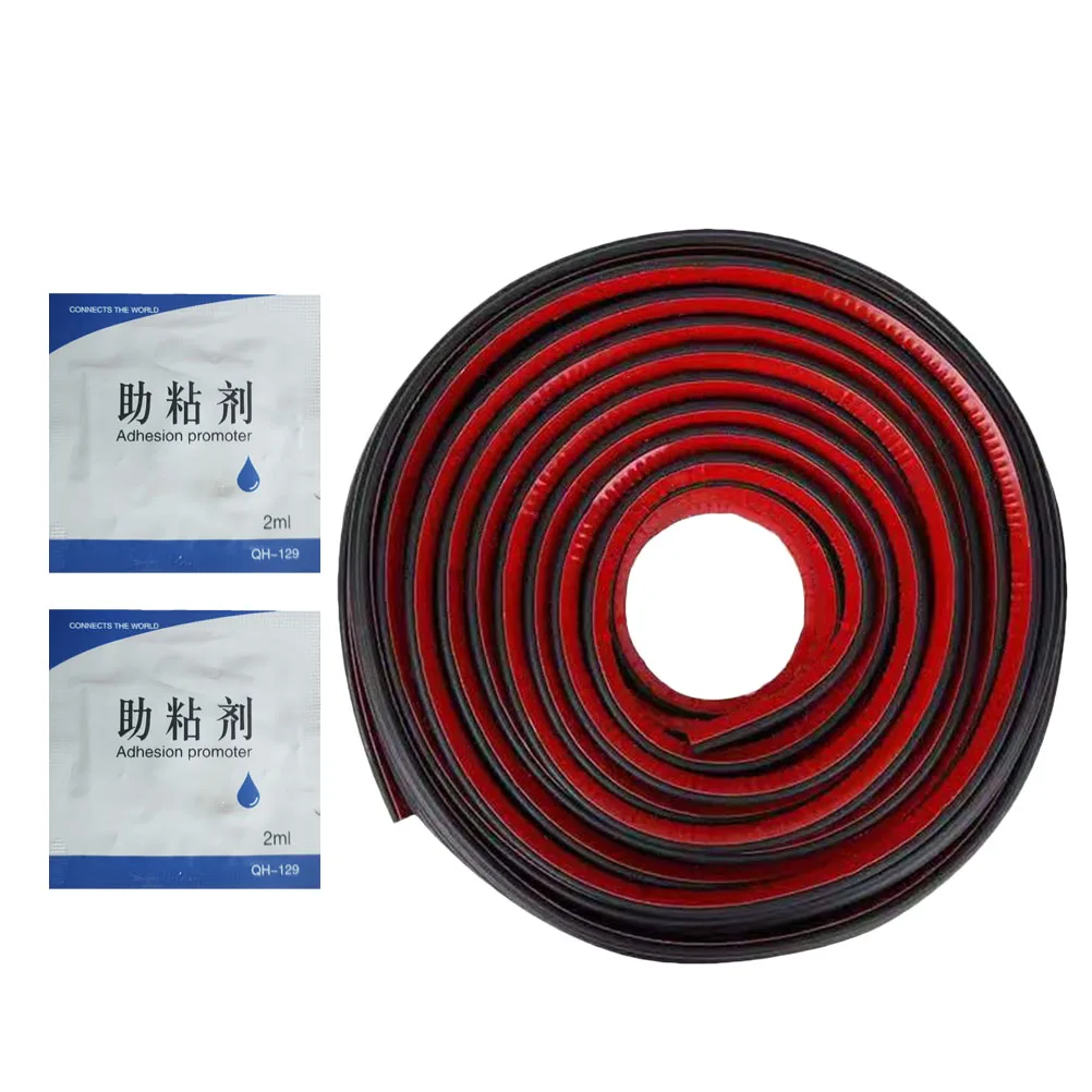 

1 set Soundproof Sealing Strip For Door Car Window Frame Windproof Leak Prevention Adhesive Strong Stickiness Easy Installation