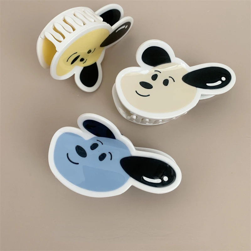 

DuoShang Cute Cartoon Animal Dog Acetate Hair Claw Light Luxury Claw Clip Crab Hair Clip for Women Headwear Hair Accessories